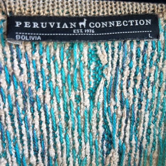 Peruvian Connection Pima Cotton knit cardigan - Picture 7 of 14